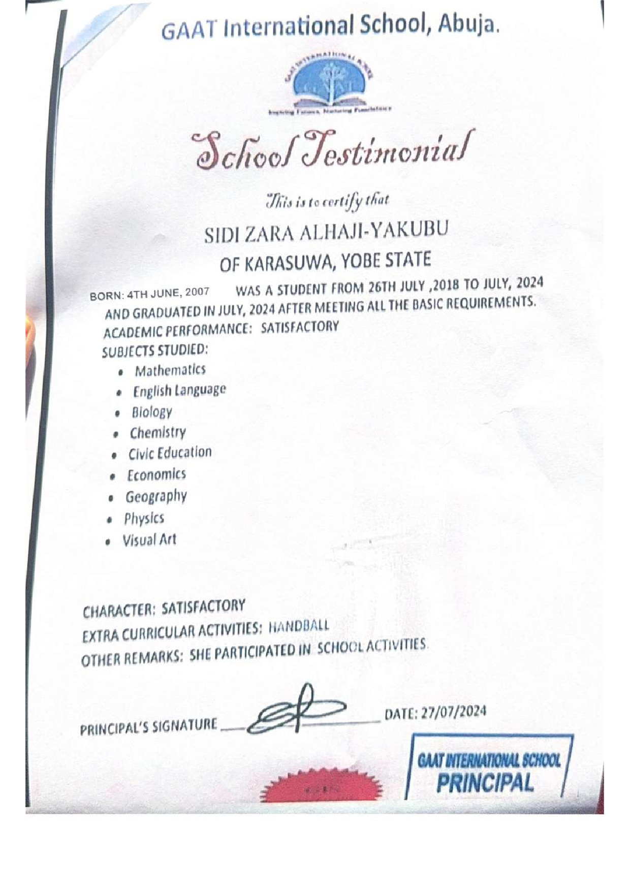 Document Page 1
